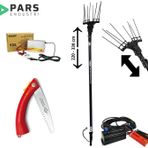 Pars Olive Premium Akülü Zeytin Hasat Makinası + Şarj Cihazi + Testere