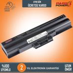 Pars Power Sony Vaio PCG-81212M - PCG-81213M Uyumlu Notebook Batarya