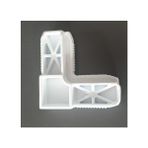 Pars Sineklik Köşe Takozu 17*25 mm (6 Adet)