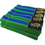 Pars Taekwondo Çift Renk Kuşak Tek Dolama Yeşil-Mavi - Renkli