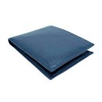 Parscraft %100 Hakiki Deri Erkek Cüzdan Yerli Üretim Uzun Ömürlü (Lacivert)