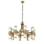 Parşömen Klasik Avize E14 96w 80cm Metal Eskitme Avonni-av-1906-8e Kaplama