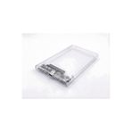 ParsPower 3.1 Type-C 2.5" HDD SSD Harici Disk Kutusu Şeffaf USB 3.0 Sata 5gbps Uasp Destekli Windows Mac