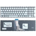 Part Master Klavye Işıklı (Gümüş) HP 15-rb010nt 7GS57EA, 15-rb015nt 7GR32EA ile uyumlu