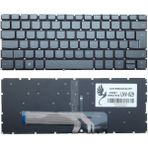 Part Master Lenovo Ideapad S740-14IIL Type 81RT Notebook Klavye Işıklı -Füme