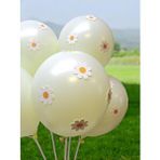 Parti Adresi Papatya Temalı Makaron Sarı Balon Seti Doğum Günü Balon Seti Çok Renkli
