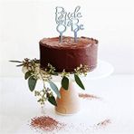 Parti Adresi Pleksi Pasta Süsü Yazı Bride To Be Gümüş
