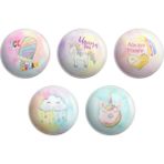 Parti Çocuk Unicorn Temalı Magnet Açacak 5'li Paket