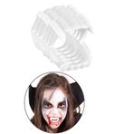 Parti dolabı 10'lu Takma Vampir Dişi, Happy Halloween Vampir Dişi Cadılar Bayramı Kostüm Takma Diş