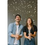 Parti dolabı 2li Gümüş Gri Konfeti Seti, Doğum Günü Düğün Kına Gecesi Parti Kutlama Sünnet Bride to Be