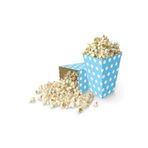 Parti dolabı 8'li Mısır Kutusu Puantiyeli Popcorn Patlamış Mısır Kutusu Masa Üzeri Süsleri