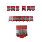 Parti dolabı Cars Arabalar Iyi Ki Doğdun Banner Yazı Şimşek Mcqueen Doğum Günü Süsü 240cm