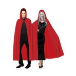 Parti dolabı Kapuşonlu Kırmızı Pelerin Yetişkin Çocuk 120cm Şeytan Kırmızı Başlıklı Kız Halloween Yıl Sonu Kostüm