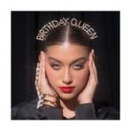 Parti Dükkanım Birthday Queen Swarovski Taşlı Gold Taç