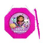 Parti Dükkanım Gabby'nin Hayal Evi 42 cm Pinyata + Sopası