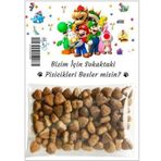 Parti Dükkanım Süper Mario 5 Adet Hediyelik Kedi Maması