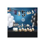 Parti Evreni Harry Potter Doğum Günü Seti | Yaş Seçenekli Afiş, Pasta Süsü Seti, Balon