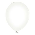 Parti Furyası Beyaz 10 Adet Lateks Helyum Uyumlu Balon + Beyaz balon Doğum Günü Parti Süsleme Helyum Uyumlu