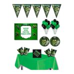 Parti Furyası Hulk Doğum Günü Parti Seti 16 Kişilik 35x50 cm Afişli – Tabak Bardak Balon Süsleri Avengers Konsept