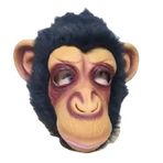 Parti Hayvan Başlığı, Komik Hayvan Başlığı, At, Panda Baş Seti Lateks maske çünkü maske Cadılar Bayramı Kostümleri Komik Sahne (Maymun Kafası)