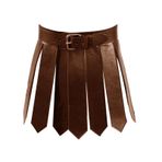 Parti için vintage kemer, kostümlü oyun için orta çağ vintage kemer | hafif Cosplay Rönesans kemeri - Viking kemeri, Cosplay temalı partiler için benzersiz Rönesans kemeri aksesuarı, Sarımsı
