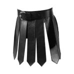 Parti için vintage kemer, kostümlü oyun için orta çağ vintage kemer | hafif Cosplay Rönesans kemeri - Viking kemeri, Cosplay temalı partiler için benzersiz Rönesans kemeri aksesuarı, Siyah, Siehe