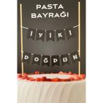 parti Iyi Ki Doğdun Pasta Bayrağı