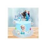 parti Karlar Ülkesi Frozen Elsa Pasta Kürdan Süsü Seti