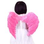 Parti Kostum Pembe Renk Bebek Boy Kucuk Melek Kanadi 40X55 Cm