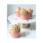 parti kral Pembe Gold Metalik Muffin Kek Kalıbı 25 Adet