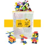 Parti Oyun Evi Smile Blocks 1000 Parça Fermuar Poşetli Mikro Blok Eğitici Oyuncak - renkli