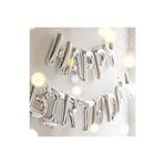parti pera Happy Birthday Folyo Balon Seti 40cm