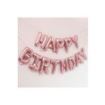 parti pera Happy Birthday Folyo Balon Seti