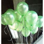 Parti Station 25 Adet Metalik Parlak Sedefli Lateks Balon Helyum Balon Kırmızı Lacivert Mor Pembe Mavi Beyaz Siyah Gümüş Gold Rosegold Sarı Fuşya Turuncu - Yeşil
