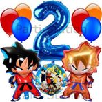 Parti Station Anime Dragon Ball 2 Yaş Balon Set Vegeta Ve Son Goku Balon Dragon Ball Konsept Doğum Günü Balon