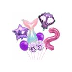 Parti Station Deniz Kızı 2 Yaş Balon Set PSDNZ1BS