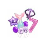 Parti Station Deniz Kızı 7 Yaş Balon Set PSDNZ1BS