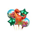Parti Station Dinozor Trex Balon Set Dinozor Konsept Helyum Balon Set Dinozor Doğum Günü Set