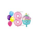 Parti Station Dondurma Pastane 8 Yaş Balon Set PSSEKER-1