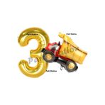 Parti Station İnşaat Gold 3 Yaş Balon Set PSİNST-1