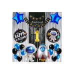 Parti Station Kozmik Uzay 1 Yaş Doğum Günü Balon Set PSUZAYSET