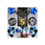 Parti Station Kozmik Uzay 5 Yaş Doğum Günü Balon Set PSUZAYSET