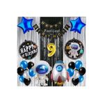 Parti Station Kozmik Uzay 9 Yaş Doğum Günü Balon Set PSUZAYSET