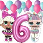 Parti Station Lol Surprise 6 Yaş Balon Seti Lol Bebek Balon Seti Lol Doğum Günü Parti Seti