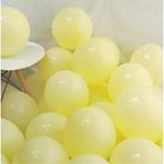 Parti Station Makaron Balon Sarı 12inç (5adet)