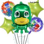 Parti Station Pjmasks Kertenkele Çocuk Konsept Doğum Günü Balon Set Pijamaskeliler Kertenkele Çocuk Tema Balon Set