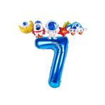 Parti Station Uzay Lacivert 7 Yaş Doğum Günü Galaksi Balon Set PS-UZAY-L