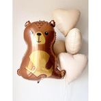 Parti Station Woodland Ayı Konsept Balon Set Sevimli Ayıcık Balon Buketi Doğum Günü Bear Balloon Set