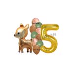 Parti Station Woodland Geyik Gold 5 Yaş Balon Set PSCEYL-1