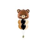Parti Station Woodland Konsept Ayı Balon Set Sevimli Ayıcık Balon Doğum Günü Balon Buketi